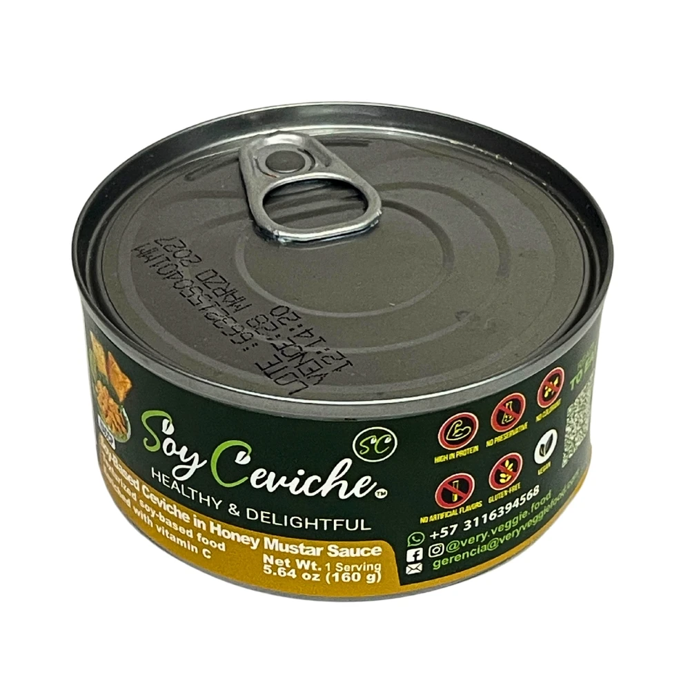 4-Pack– Soy Ceviche Tomato, Thousand Island, BBQ & Honey Mustard– 5.64oz– Vegan Protein– Gluten Free - Image 6
