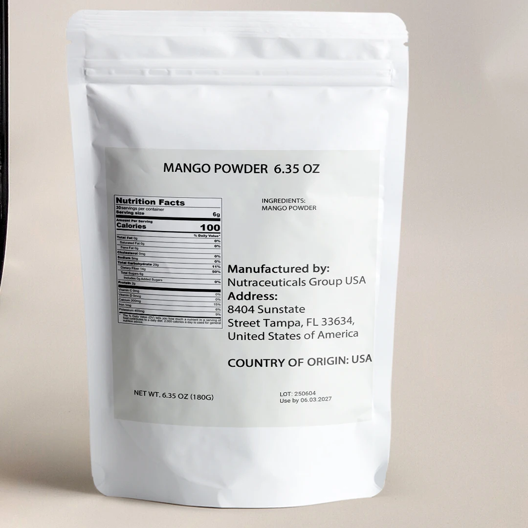 Mango Powder, Tropical Sweetness for Smoothies, Baking, Cooking, 6.35oz Pack - Image 2