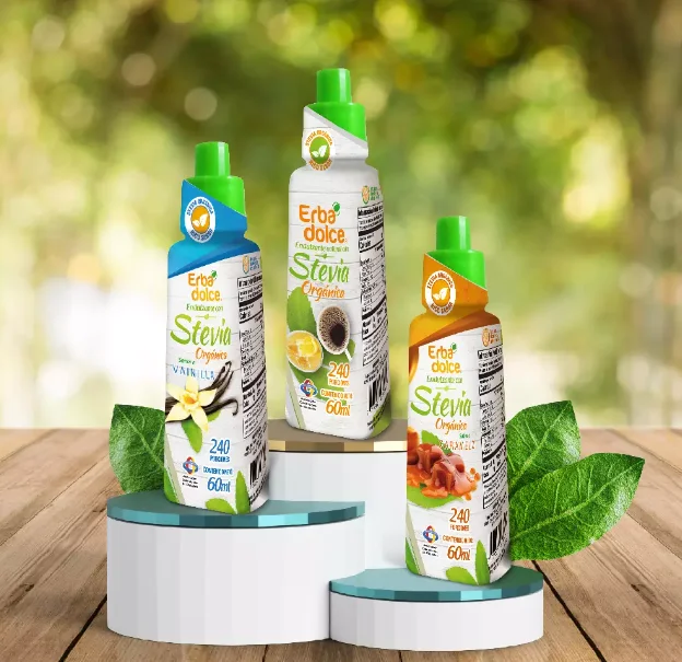 (4packs) Erba Dolce Stevia Liquid Sweetener 3 Flavor Pack - Image 5