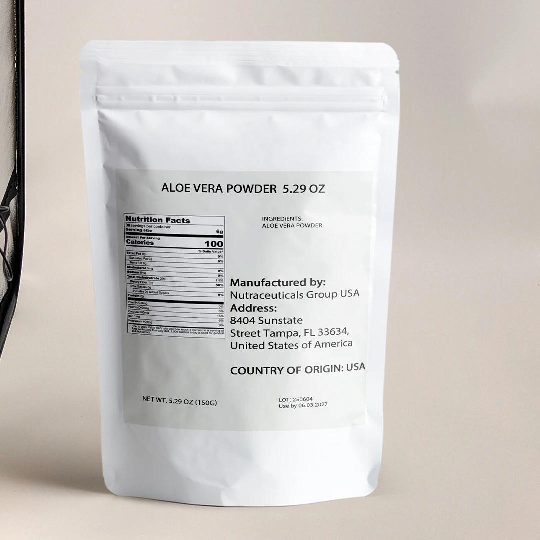 Aloe Vera Powder, Plant Powder for Drinks, Smoothies, Beverages, 5.3oz Pack - Image 2
