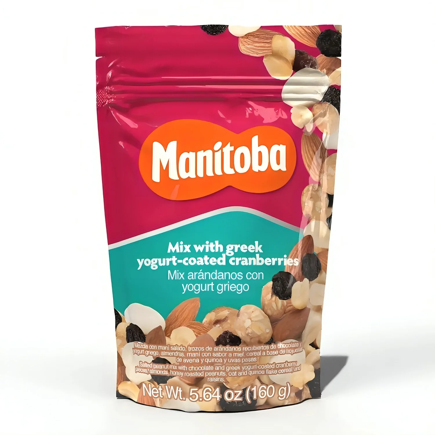 (3 Pack) Super Mix - Nuts And Cranberries With Greek Yogurt X 5.64 Oz Doypack