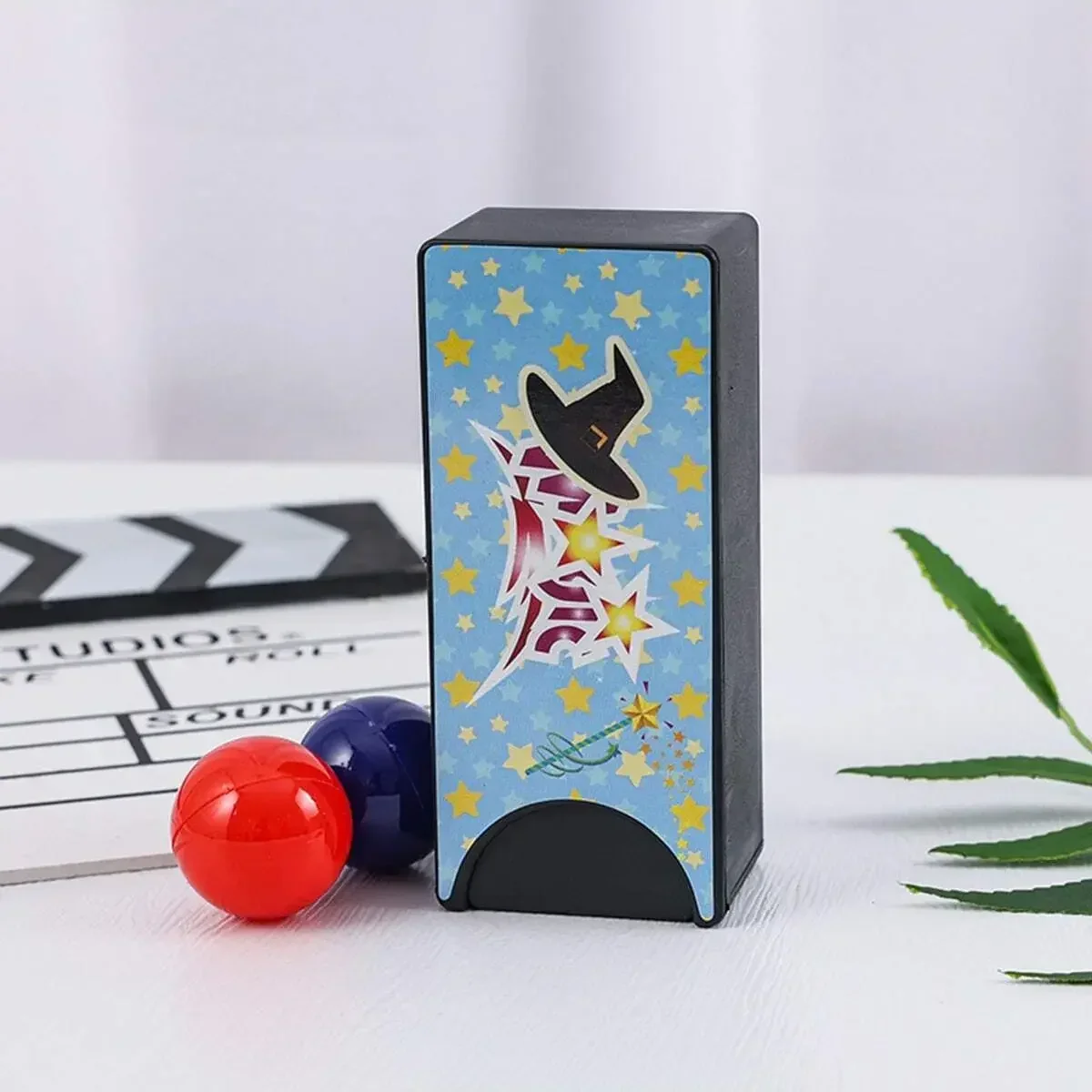 New Funny Gadgets Kids Toys Changeable Magic Box Turning The Red Into The Blue Ball Props Tricks Classic Magic Tricks - Image 3