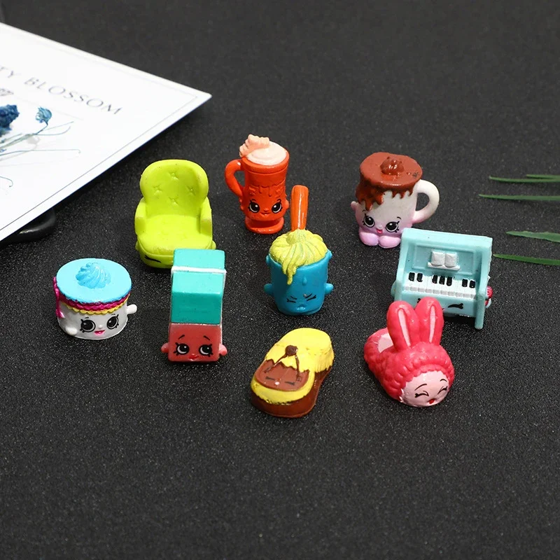Anime 3D Rare Shop Game Market Gadget Figures Kawaii Cute Fruit Food Furniture Vegetable Model Collectible Toy Gift for Lady - Image 3