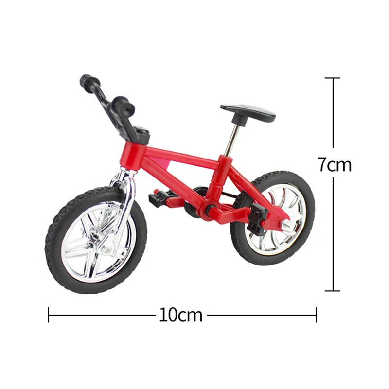 1pc Retro Alloy Mini Finger BMX Bicycle Assembly Bike Model Toys Gadgets Gift Toys Model Mini Portable Bike For Kid - Image 6