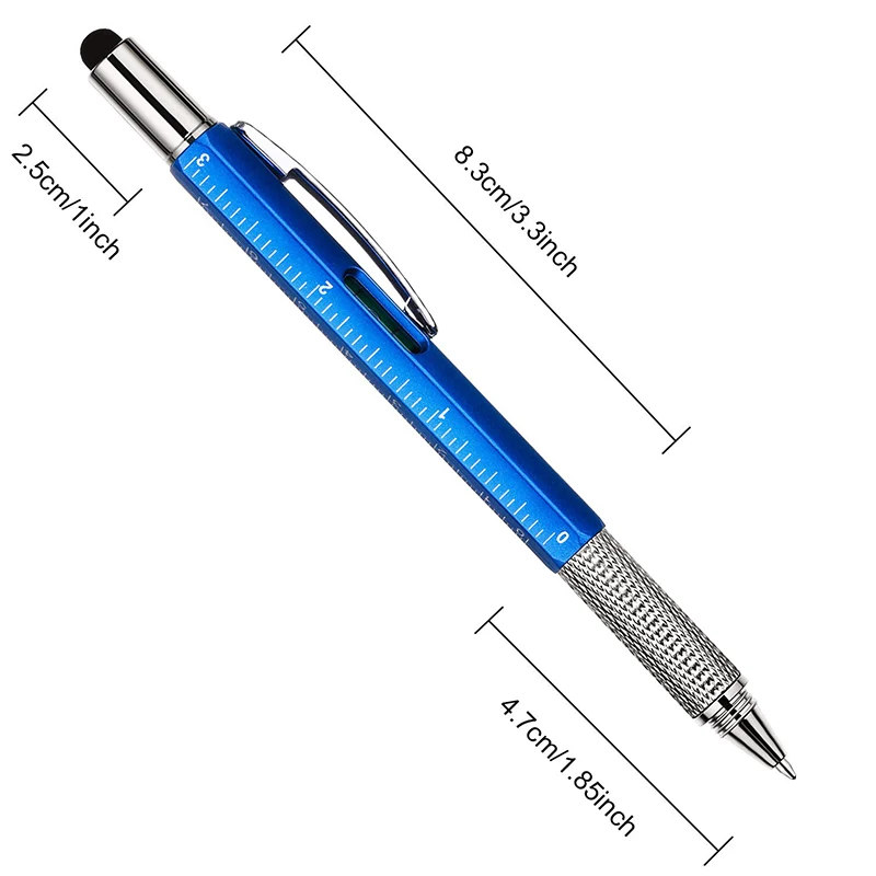 16Pcs Multitool Ballpoint Pens Cool Tools Gadget for Dad Pocket Multi Tool for Woodworker Carpenter Construction - Image 6