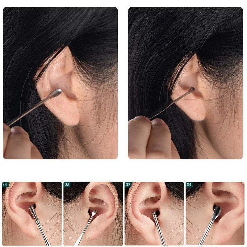 Earwax Removal Tools Ear Wax Cleaner Pick Digging Artifact Earpick Cleaning Ears Remover For Clean Your Kit Gadgets - Image 6