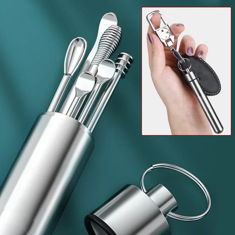 Earwax Removal Tools Ear Wax Cleaner Pick Digging Artifact Earpick Cleaning Ears Remover For Clean Your Kit Gadgets - Image 3
