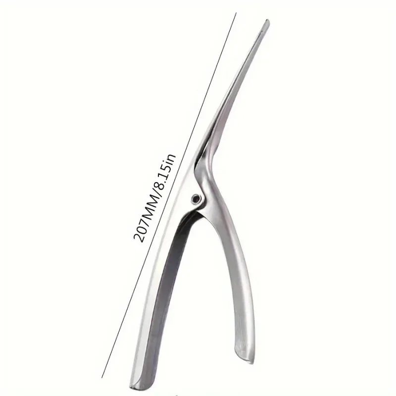 1Pcs Stainless Steel Shrimp Deveined Device - Ergonomic Fishbone Design,Easy Shell Removal,Kitchen Seafood Preparation Gadget - Image 2