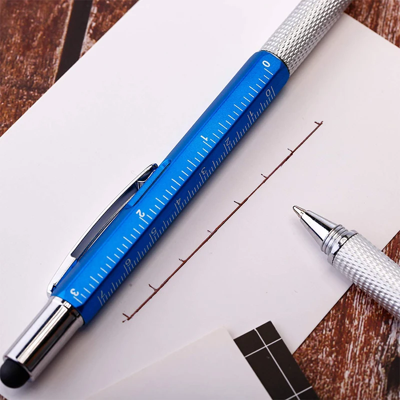 16Pcs Multitool Ballpoint Pens Cool Tools Gadget for Dad Pocket Multi Tool for Woodworker Carpenter Construction - Image 5