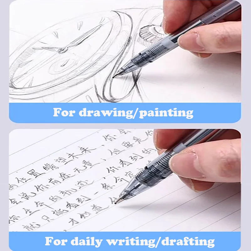 Zebra Knock Mechanical Pencil Six-pronged Ergonomic Rod Low Gravity Stable Writing Drawing Automatic Pencils High Value Gadgets - Image 6
